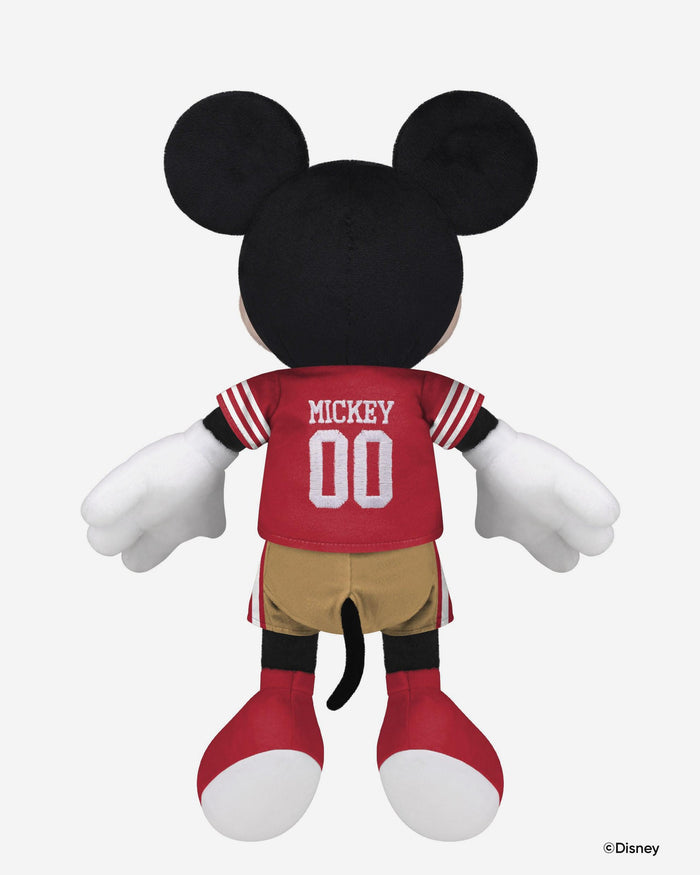 San Francisco 49ers Disney Mickey Mouse 14 in Plush FOCO - FOCO.com