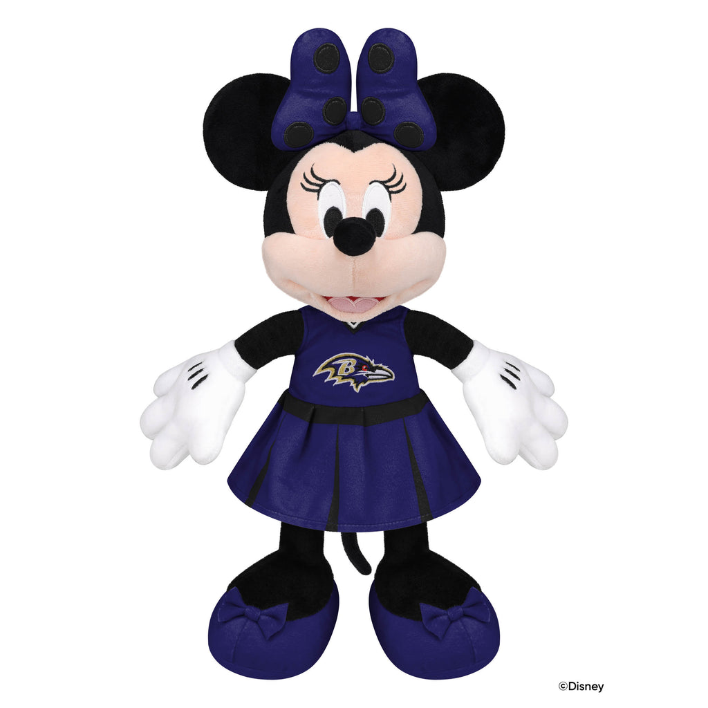 Baltimore Ravens Disney Minnie Mouse 14 in Plush FOCO - FOCO.com