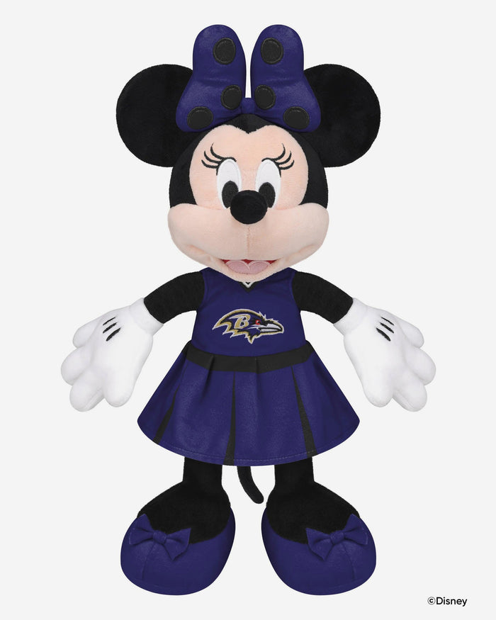 Baltimore Ravens Disney Minnie Mouse 14 in Plush FOCO - FOCO.com