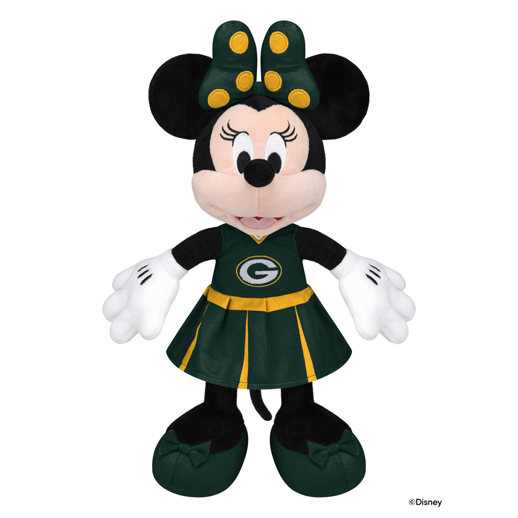 Green Bay Packers Disney Minnie Mouse 14 in Plush FOCO - FOCO.com