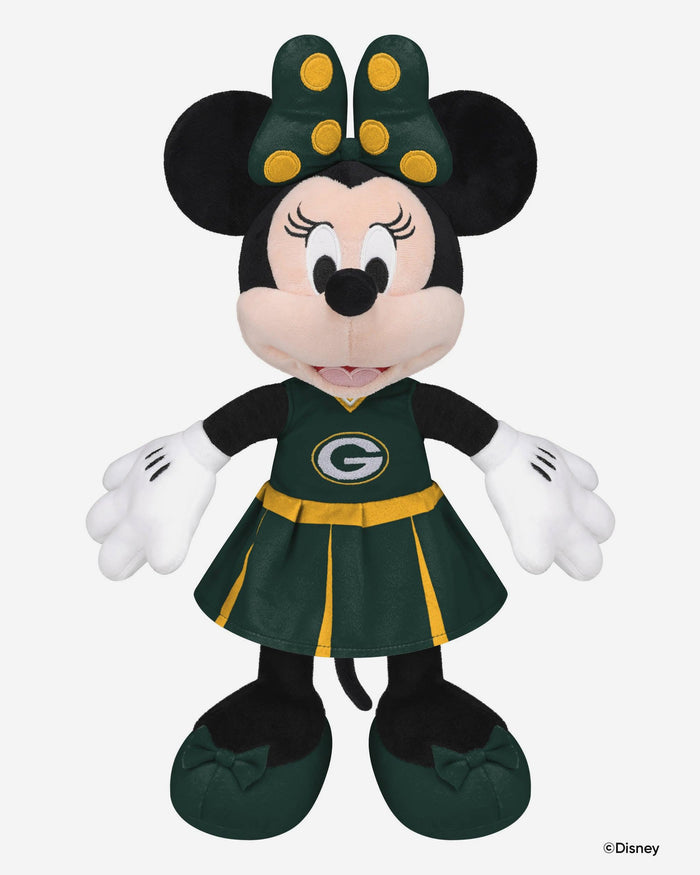 Green Bay Packers Disney Minnie Mouse 14 in Plush FOCO - FOCO.com