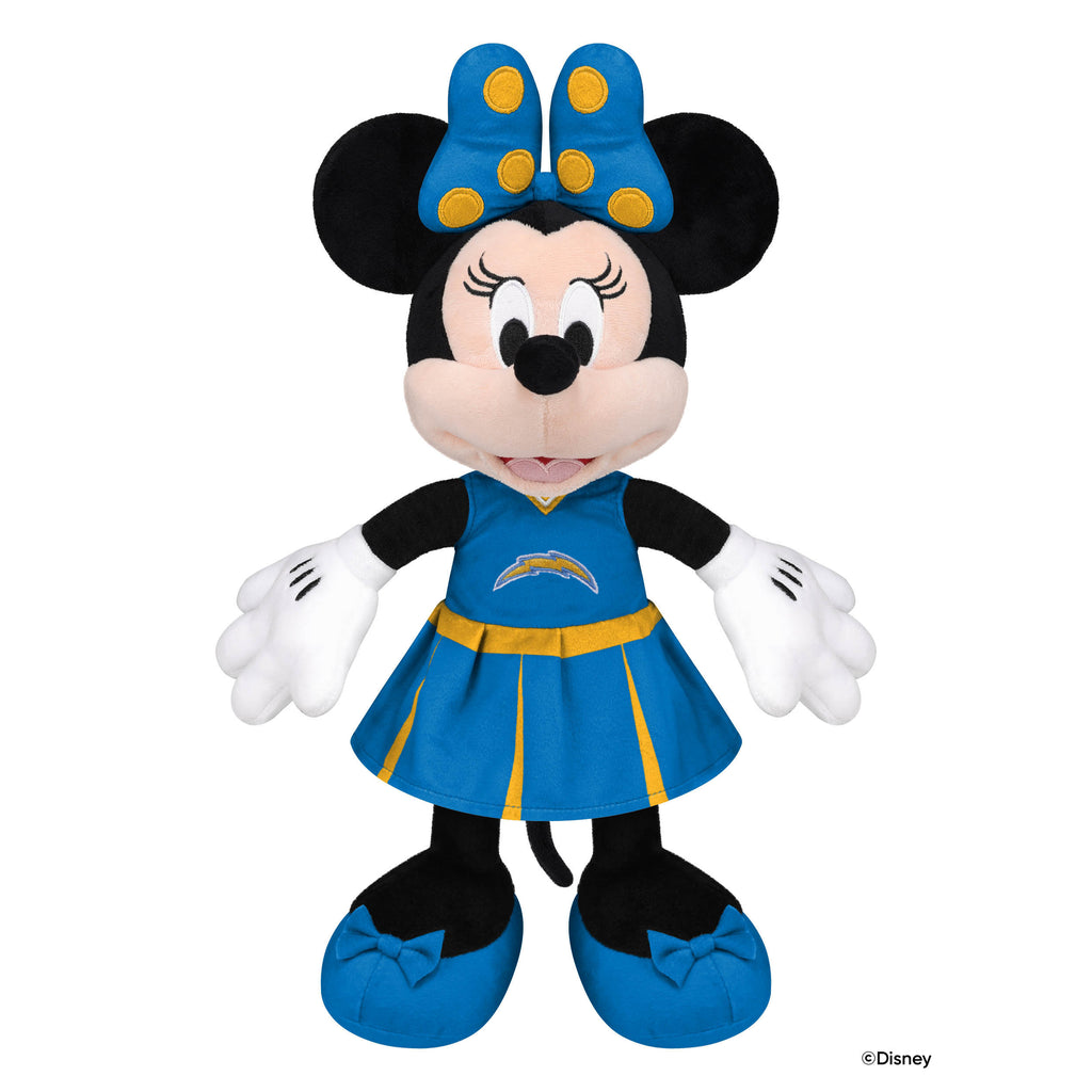Los Angeles Chargers Disney Minnie Mouse 14 in Plush FOCO - FOCO.com