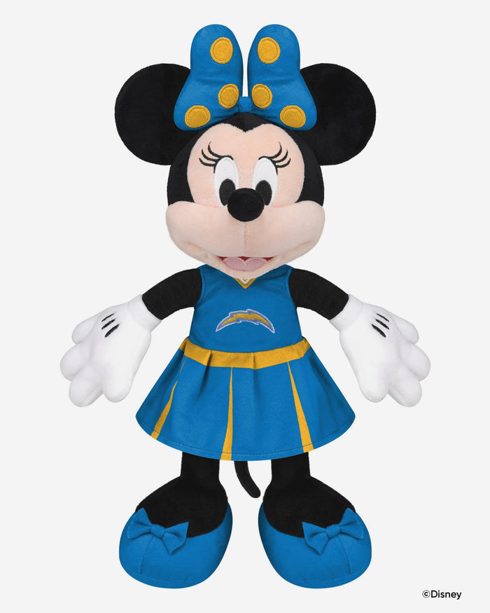 Los Angeles Chargers Disney Minnie Mouse 14 in Plush FOCO - FOCO.com