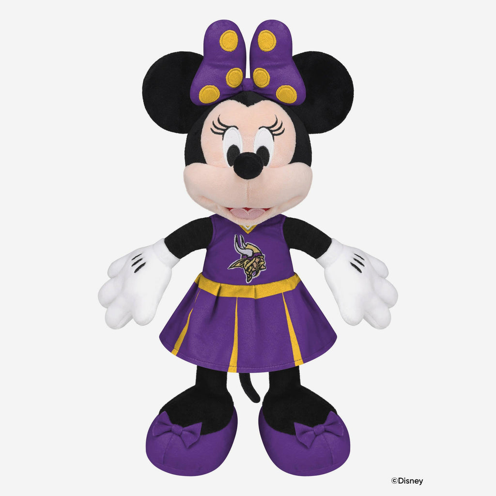Minnesota Vikings Disney Minnie Mouse 14 in Plush FOCO - FOCO.com