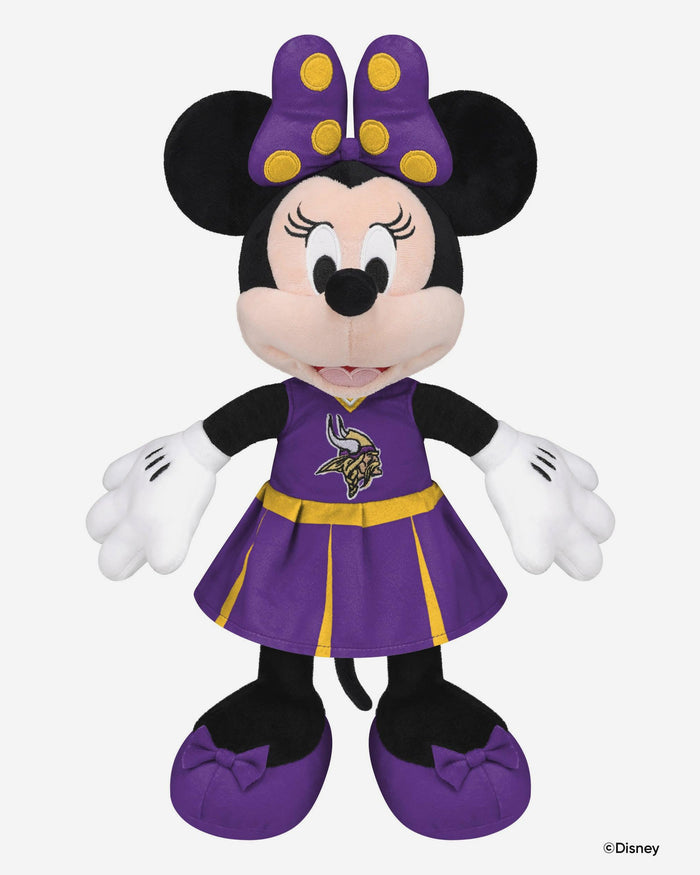 Minnesota Vikings Disney Minnie Mouse 14 in Plush FOCO - FOCO.com