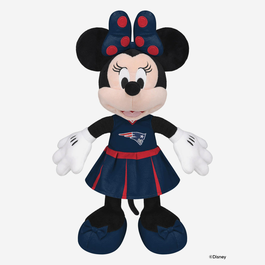 New England Patriots Disney Minnie Mouse 14 in Plush FOCO - FOCO.com