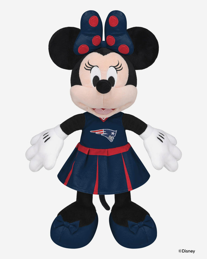 New England Patriots Disney Minnie Mouse 14 in Plush FOCO - FOCO.com