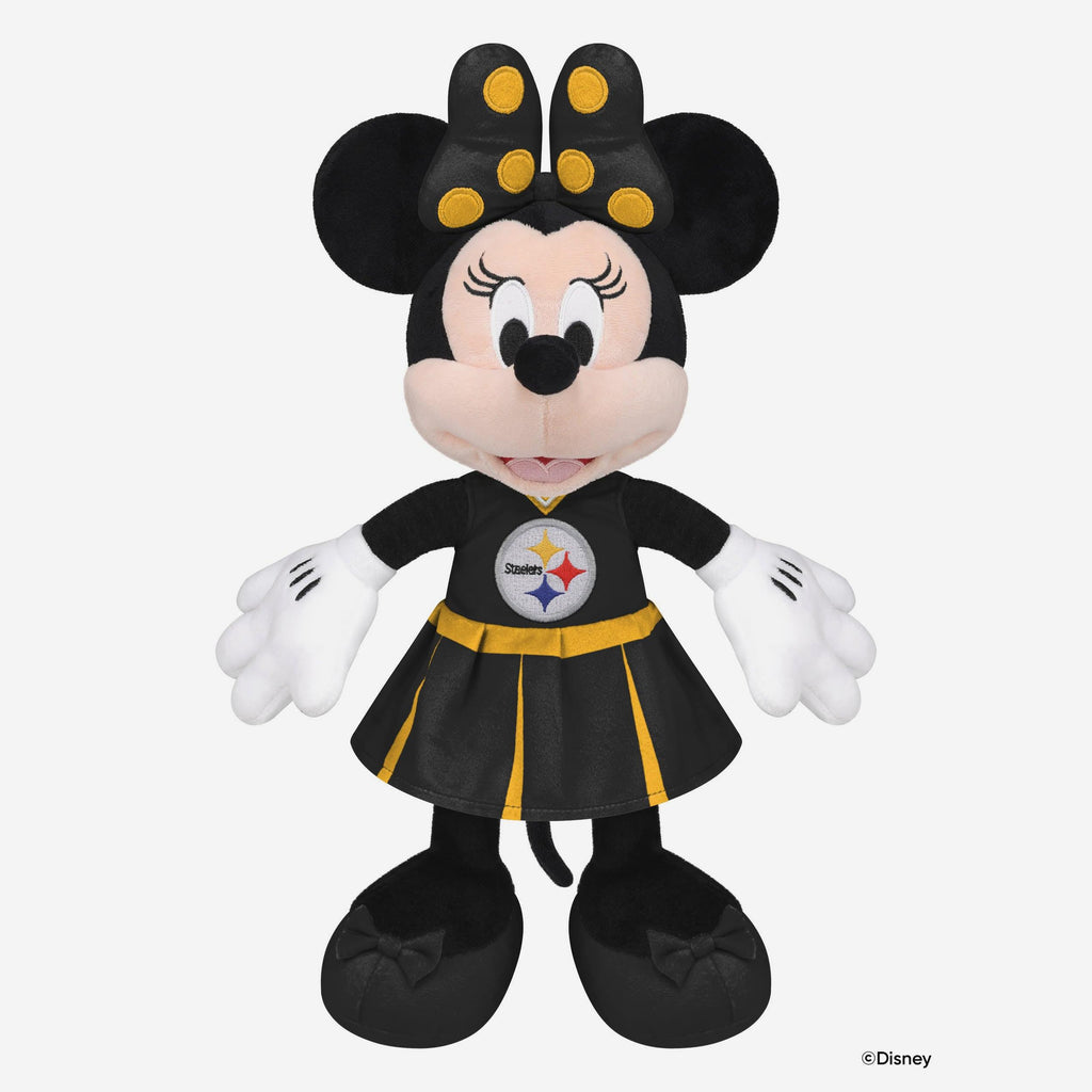 Pittsburgh Steelers Disney Minnie Mouse 14 in Plush FOCO - FOCO.com