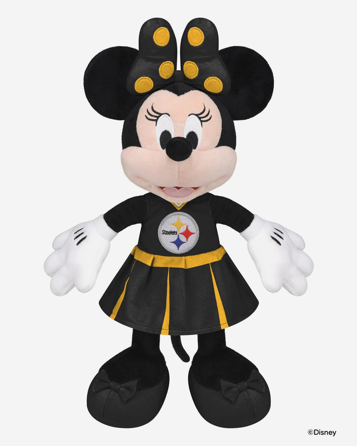 Pittsburgh Steelers Disney Minnie Mouse 14 in Plush FOCO - FOCO.com