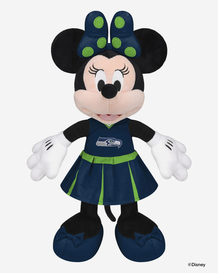 Seattle Seahawks Disney Minnie Mouse 14 in Plush FOCO - FOCO.com