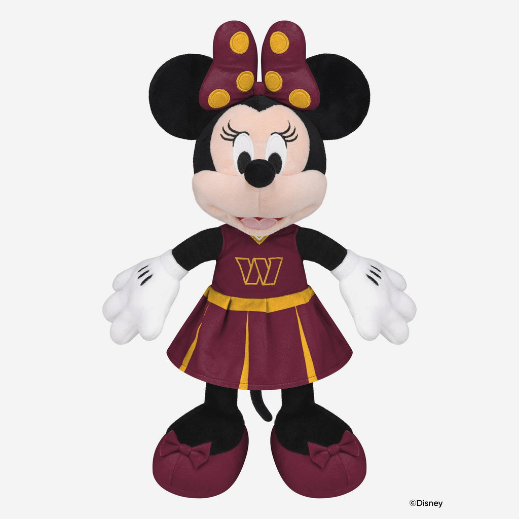 Washington Commanders Disney Minnie Mouse 14 in Plush FOCO - FOCO.com