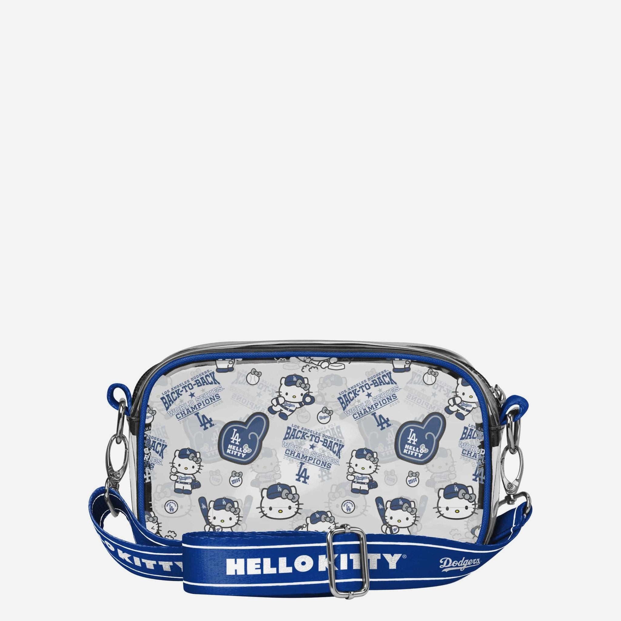 hello kitty dodgers backpack Los Angeles Dodgers 2025 Back To Back World Series Champions Hello Kit FOCO