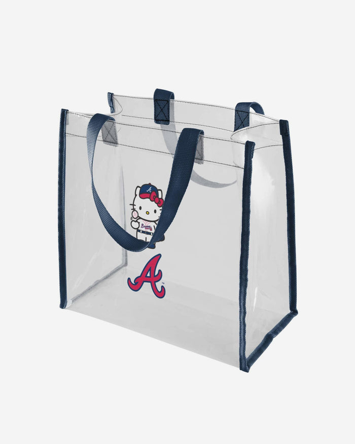 Atlanta Braves Hello Kitty® Clear Tote Bag FOCO - FOCO.com