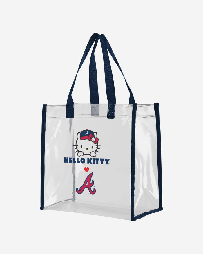 Atlanta Braves Hello Kitty® Clear Tote Bag FOCO - FOCO.com