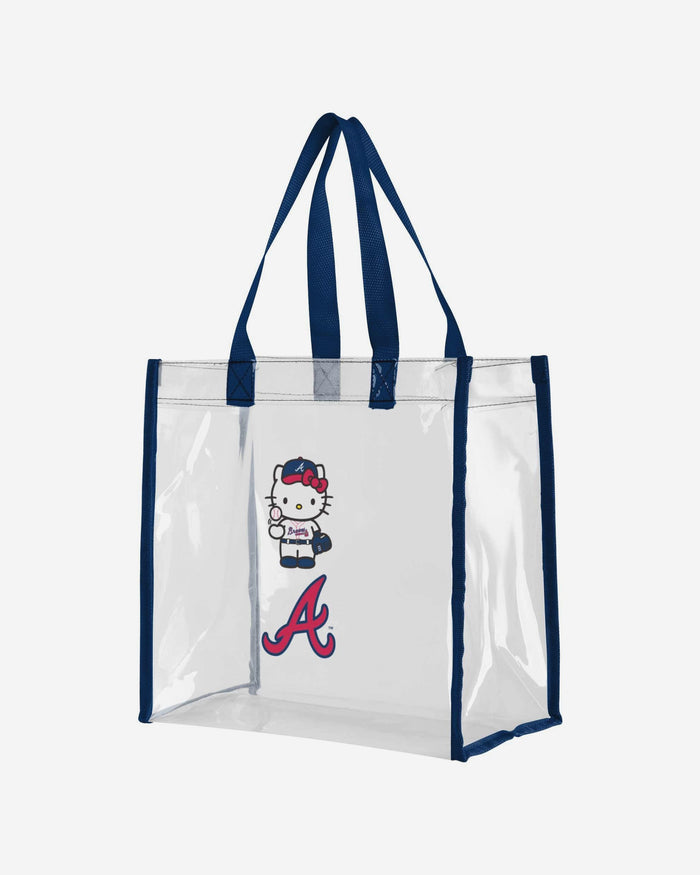 Atlanta Braves Hello Kitty® Clear Tote Bag FOCO - FOCO.com