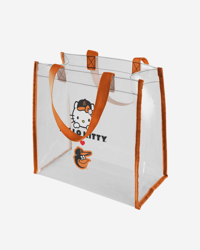 Baltimore Orioles Hello Kitty® Clear Tote Bag FOCO - FOCO.com