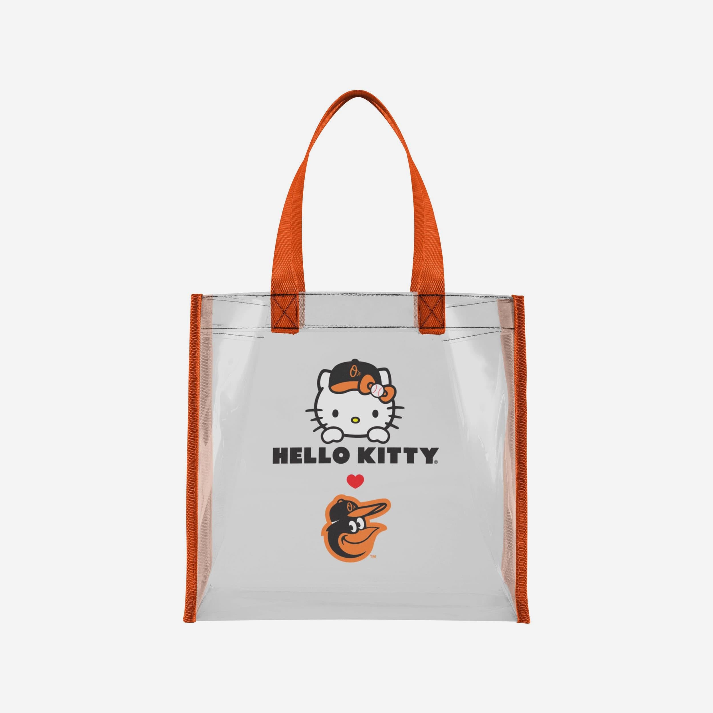 Baltimore Orioles Hello Kitty® Clear Tote Bag FOCO