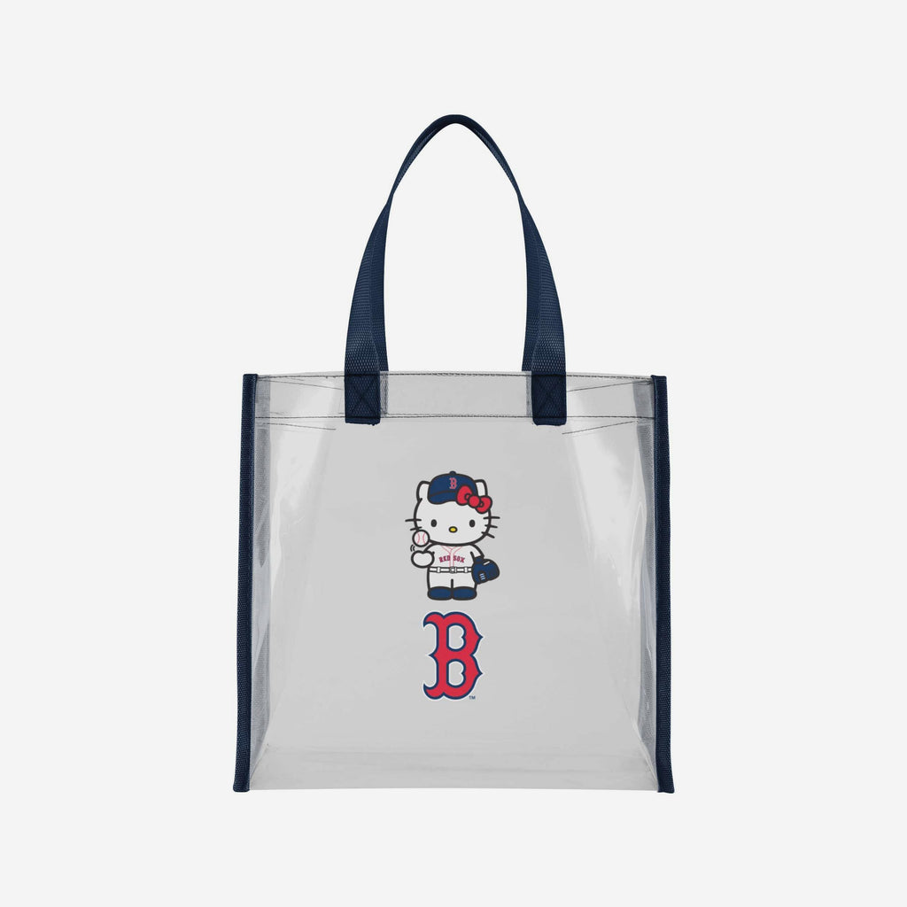 Boston Red Sox Hello Kitty® Clear Tote Bag FOCO - FOCO.com