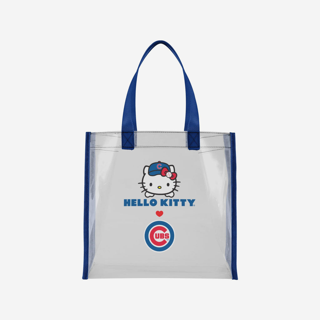 Chicago Cubs Hello Kitty® Clear Tote Bag FOCO - FOCO.com