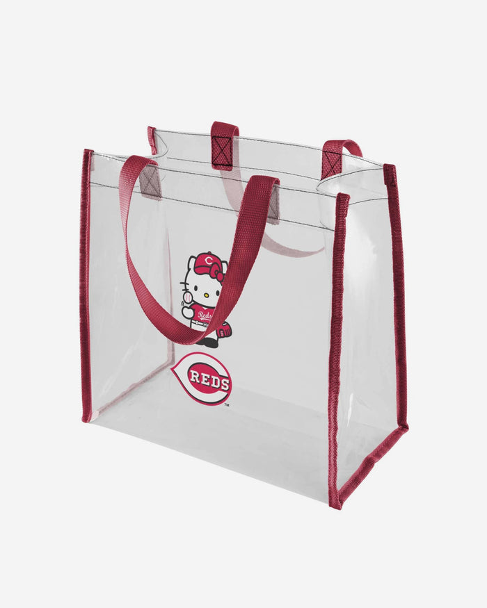 Cincinnati Reds Hello Kitty® Clear Tote Bag FOCO - FOCO.com