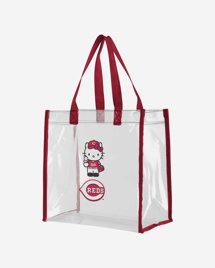 Cincinnati Reds Hello Kitty® Clear Tote Bag FOCO - FOCO.com