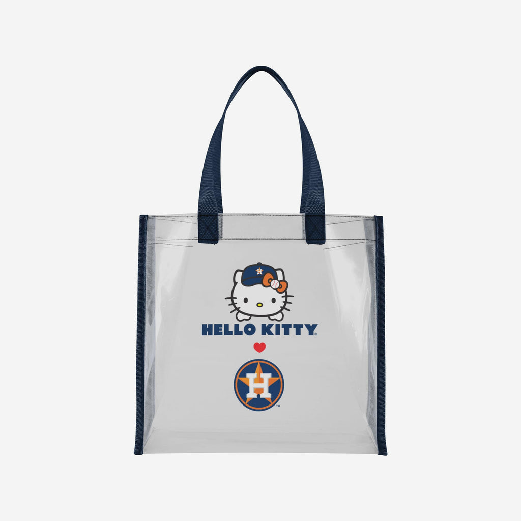 Houston Astros Hello Kitty® Clear Tote Bag FOCO - FOCO.com