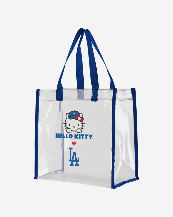 Los Angeles Dodgers Hello Kitty® Clear Tote Bag FOCO - FOCO.com