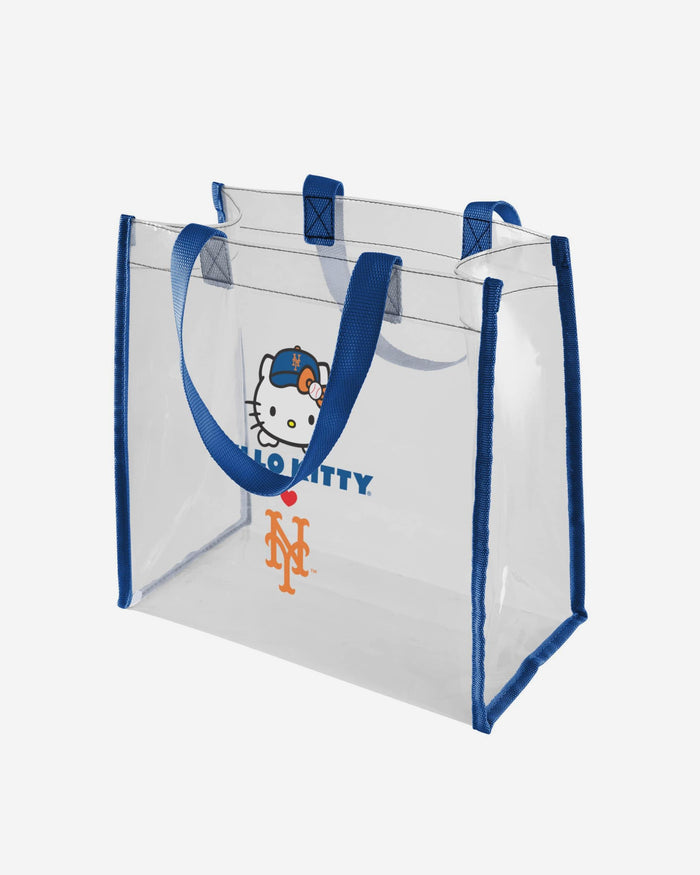 New York Mets Hello Kitty® Clear Tote Bag FOCO - FOCO.com