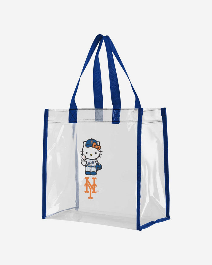 New York Mets Hello Kitty® Clear Tote Bag FOCO - FOCO.com