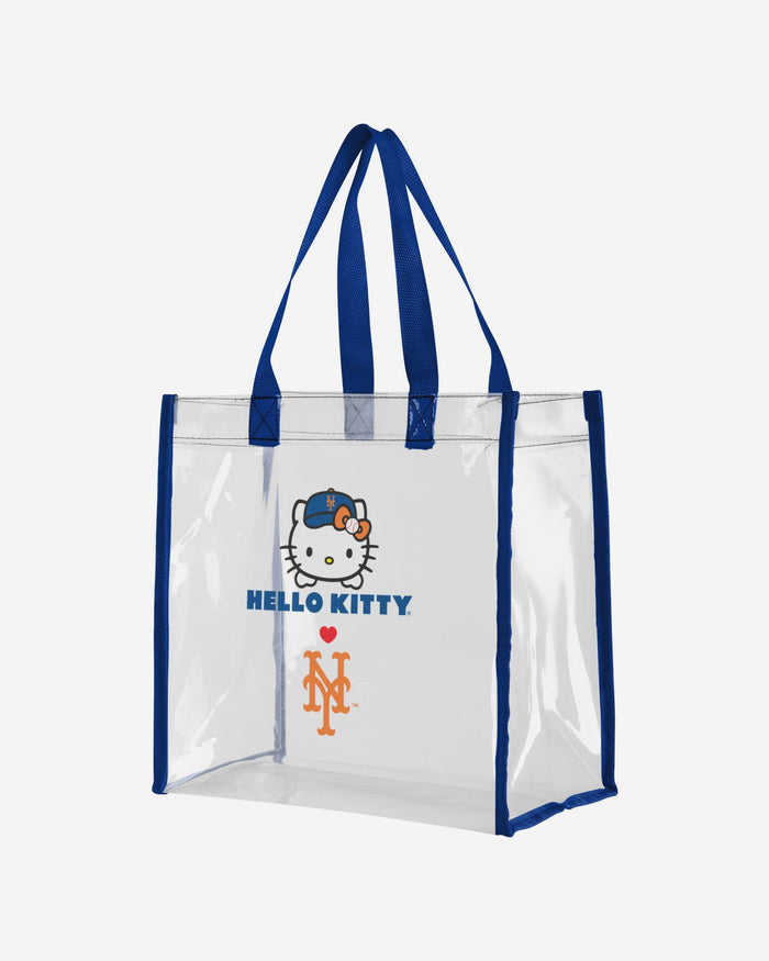 New York Mets Hello Kitty® Clear Tote Bag FOCO - FOCO.com