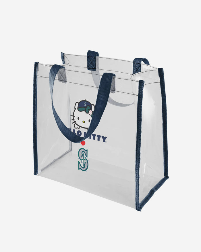 Seattle Mariners Hello Kitty® Clear Tote Bag FOCO - FOCO.com