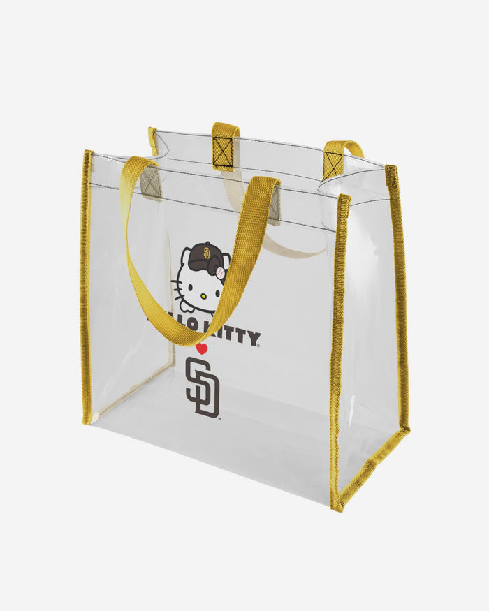 San Diego Padres Hello Kitty® Clear Tote Bag FOCO - FOCO.com