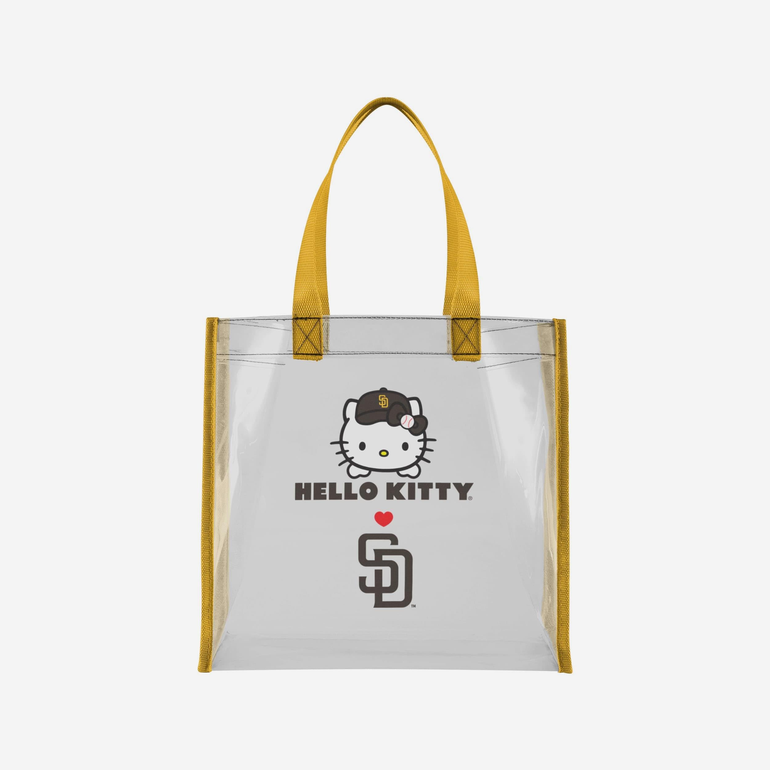San Diego Padres Hello Kitty Clear Tote Bag
