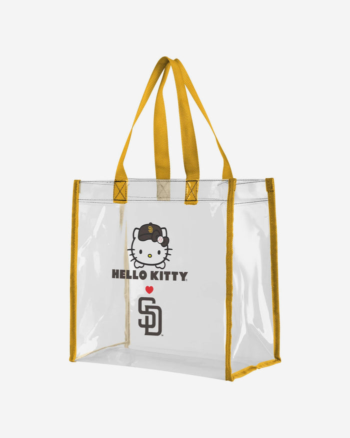 San Diego Padres Hello Kitty Clear Tote Bag