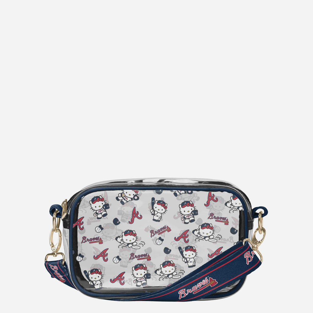 Atlanta Braves Hello Kitty® Clear Crossbody Bag FOCO - FOCO.com