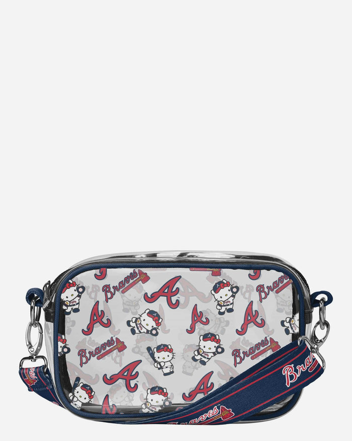 Atlanta Braves Hello Kitty® Clear Crossbody Bag FOCO - FOCO.com