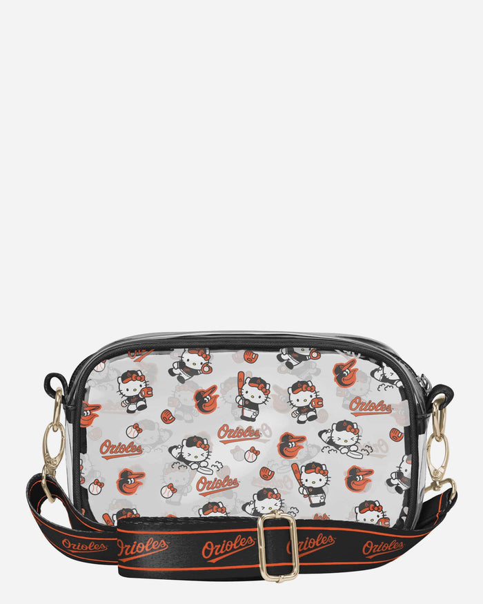 Baltimore Orioles Hello Kitty® Clear Crossbody Bag FOCO - FOCO.com