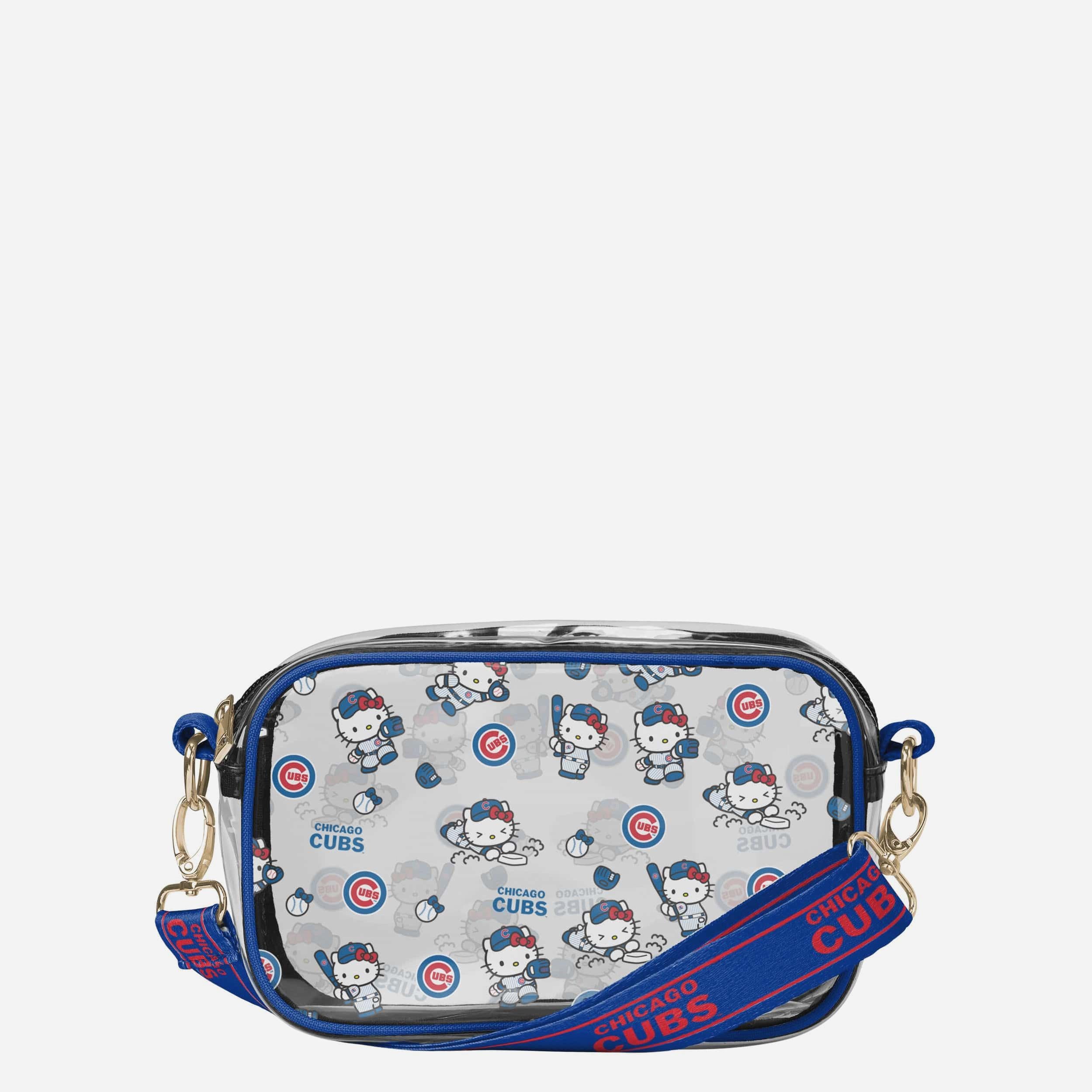 Chicago Cubs Hello Kitty® Clear Crossbody Bag FOCO