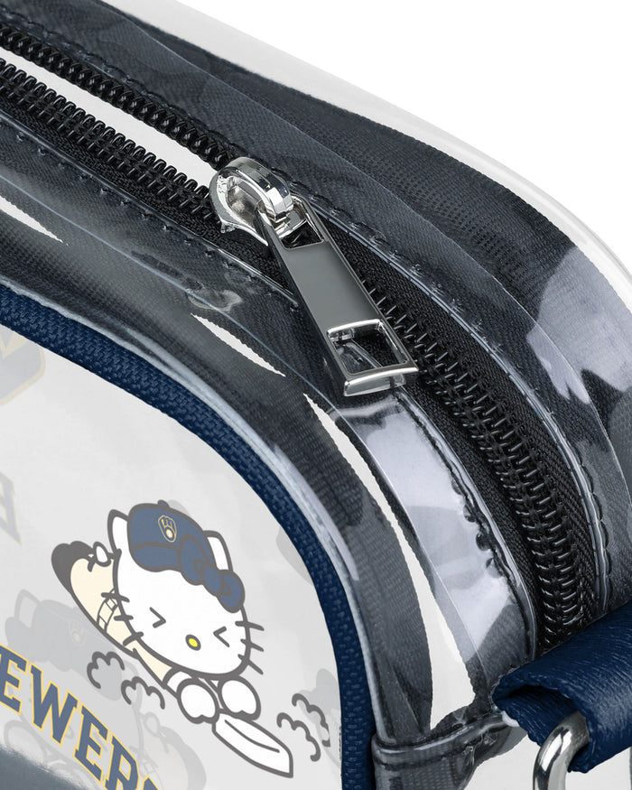Milwaukee Brewers 2026 World Series Champions Hello Kitty® Clear Crossbody Bag FOCO - FOCO.com