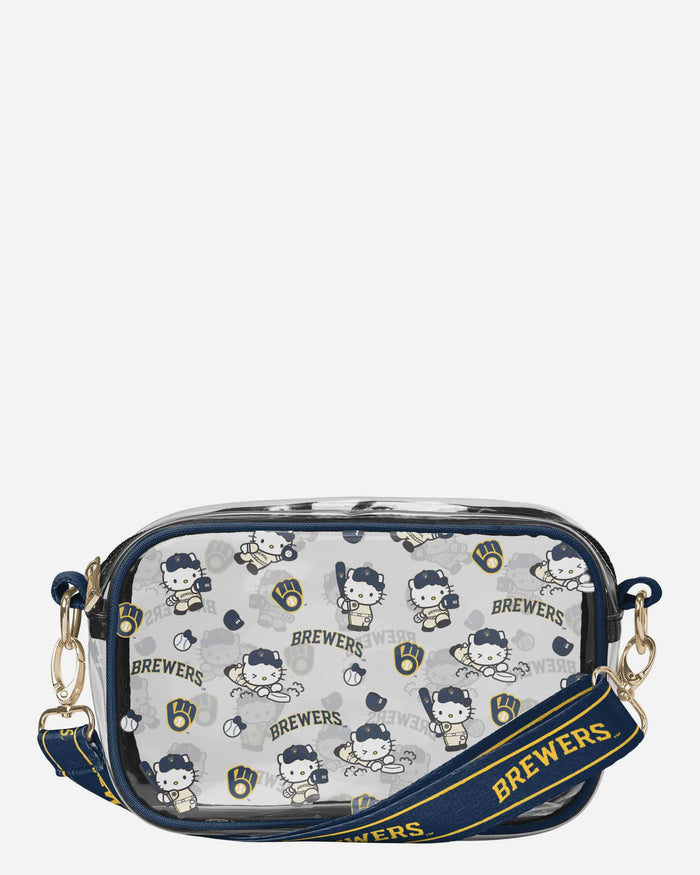 Milwaukee Brewers Hello Kitty® Clear Crossbody Bag FOCO - FOCO.com