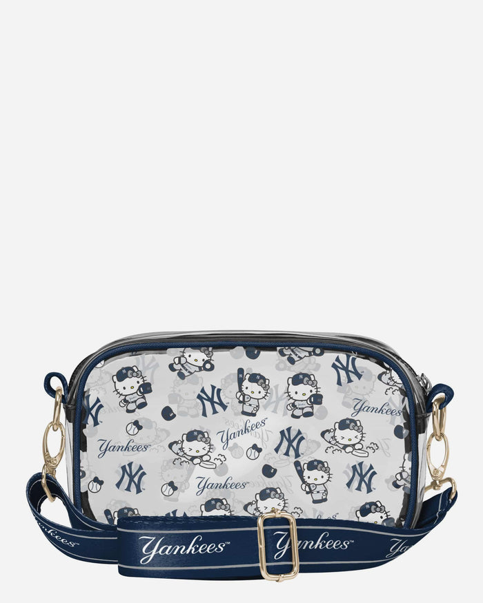 New York Yankees Hello Kitty® Clear Crossbody Bag FOCO - FOCO.com