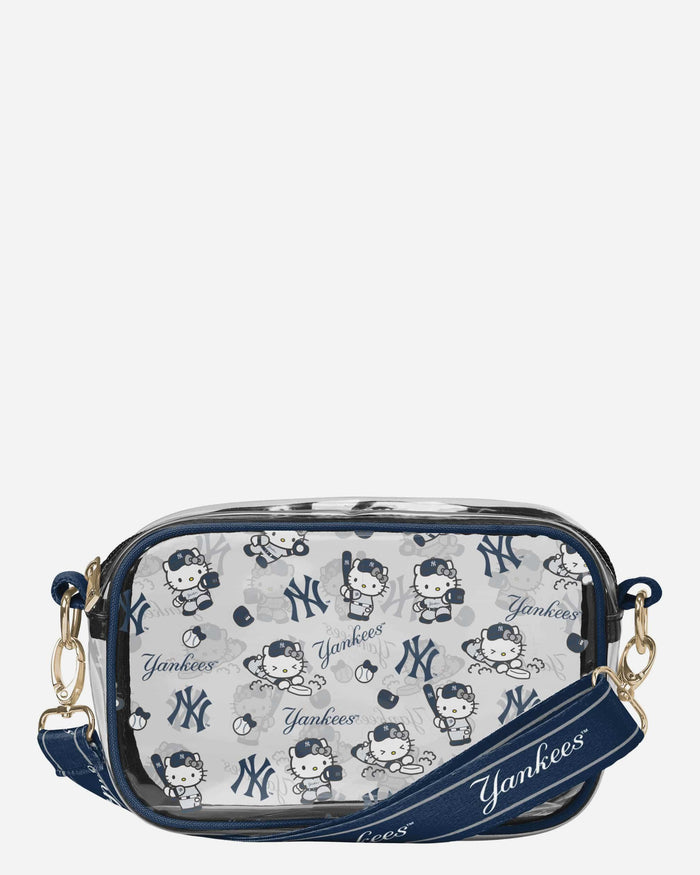 New York Yankees Hello Kitty® Clear Crossbody Bag FOCO - FOCO.com
