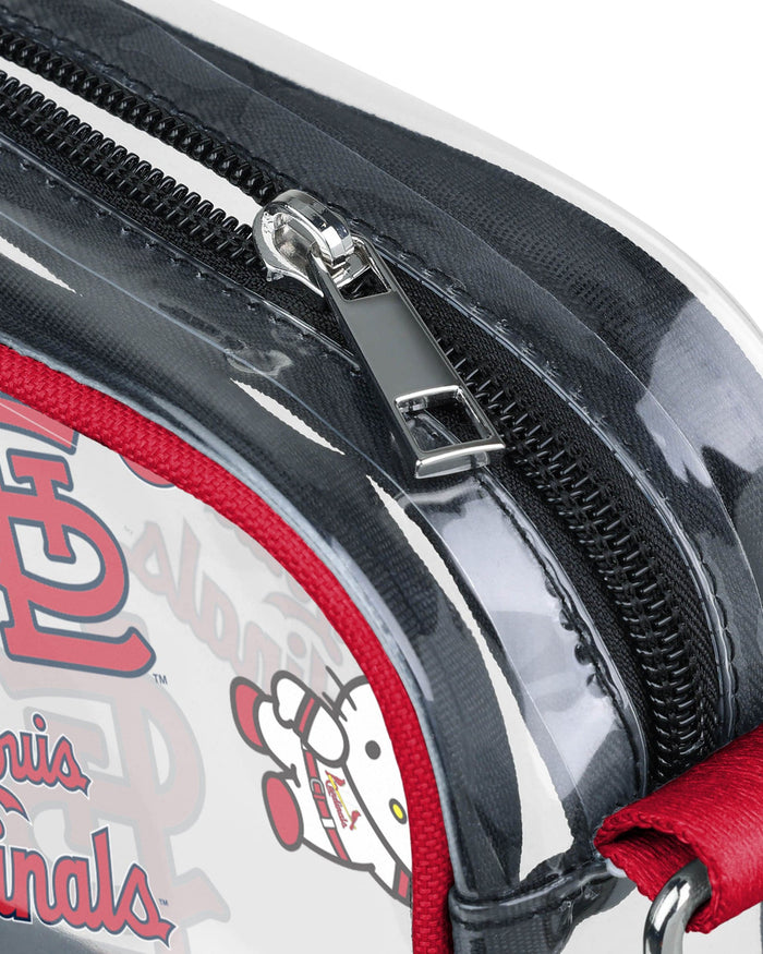 St Louis Cardinals Hello Kitty® Clear Crossbody Bag FOCO - FOCO.com