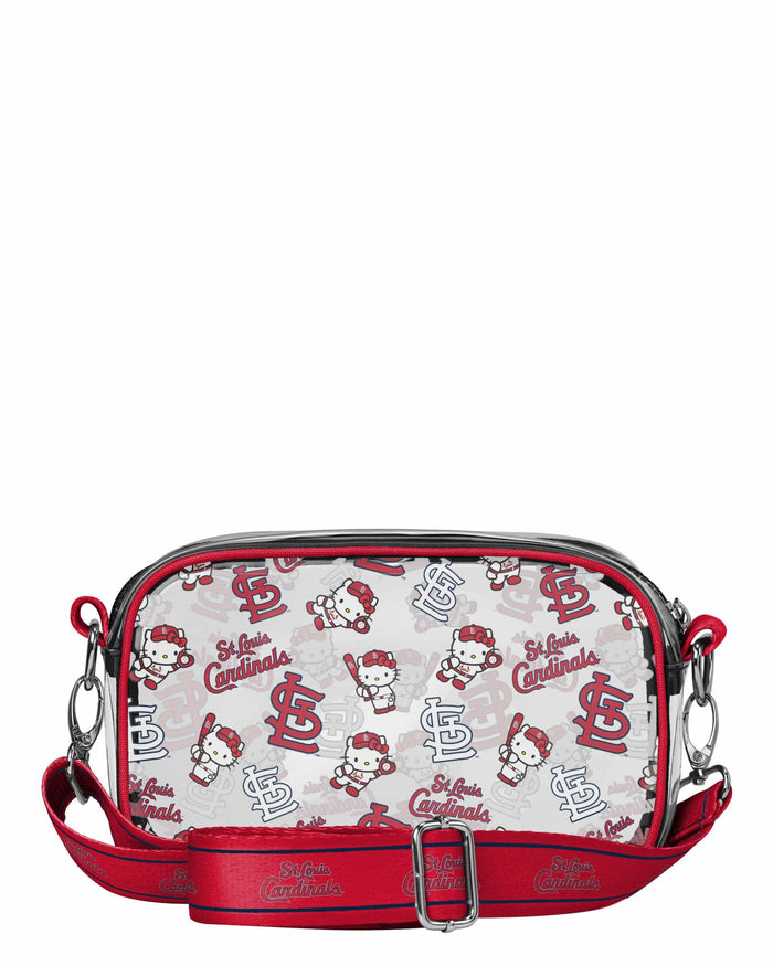 St Louis Cardinals Hello Kitty® Clear Crossbody Bag FOCO - FOCO.com