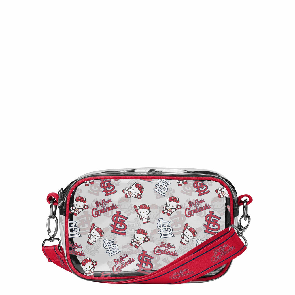 St Louis Cardinals Hello Kitty® Clear Crossbody Bag FOCO - FOCO.com