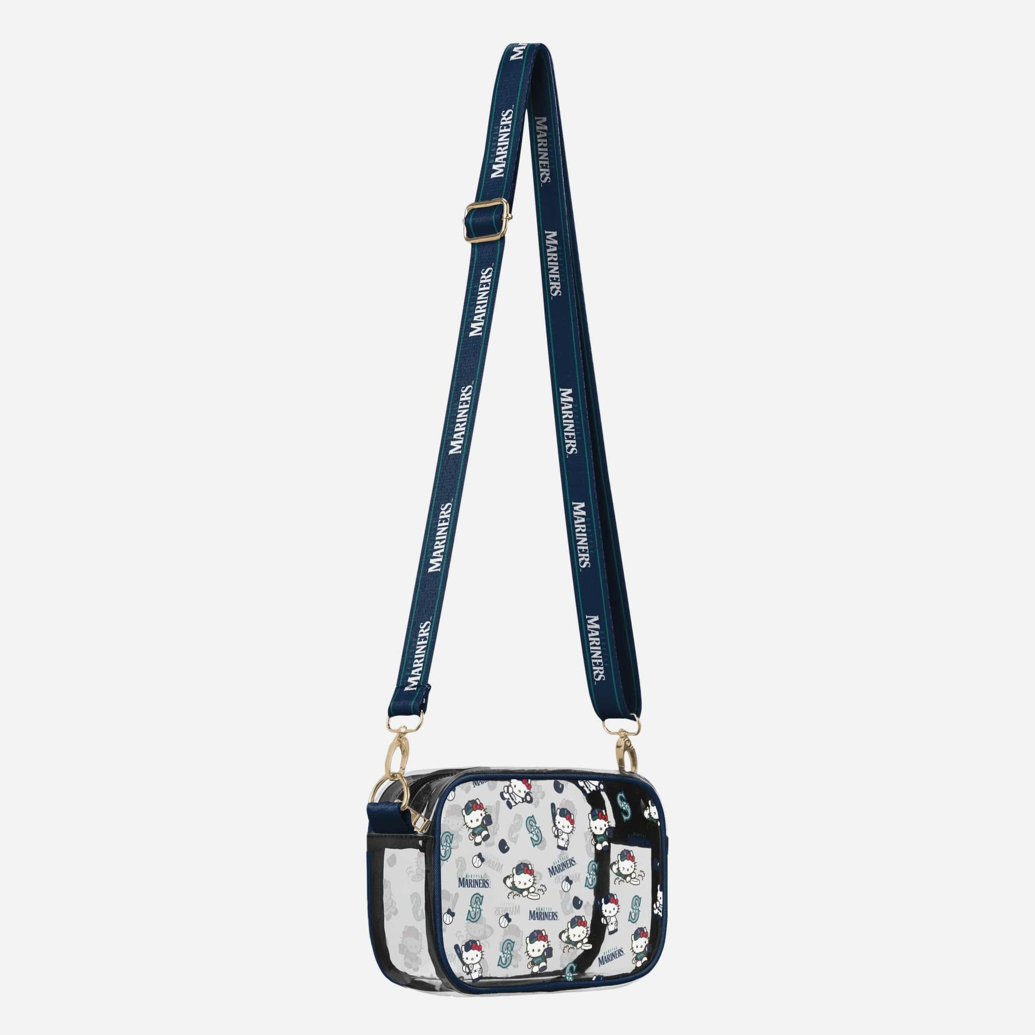 hello kitty backpack night mariners Seattle Mariners Hello Kitty Clear Crossbody Bag