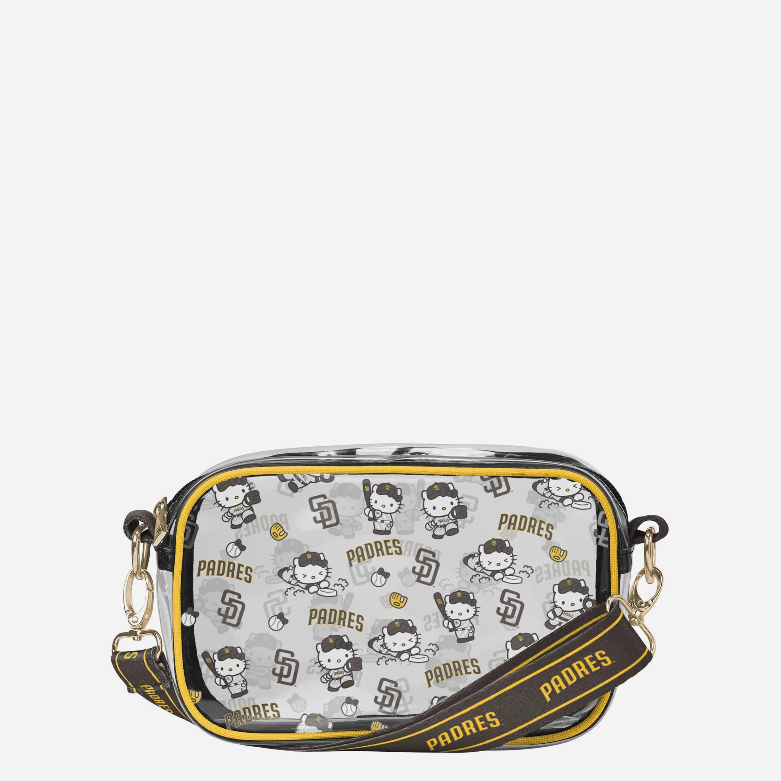 San Diego Padres Hello Kitty® Clear Crossbody Bag FOCO