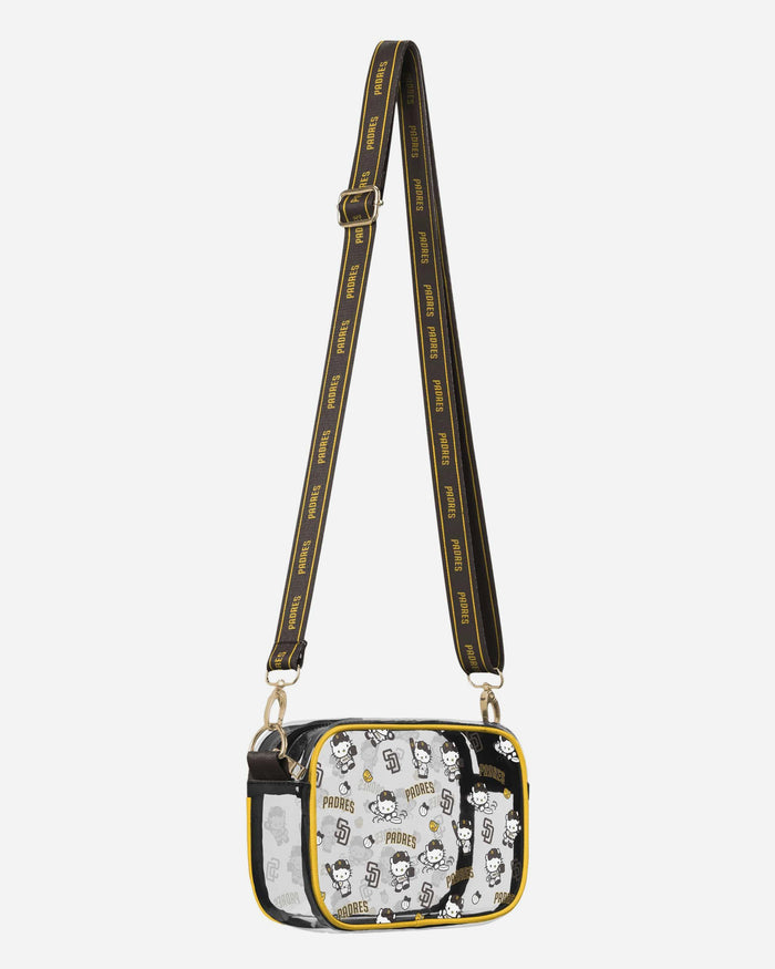 San Diego Padres Hello Kitty® Clear Crossbody Bag FOCO - FOCO.com