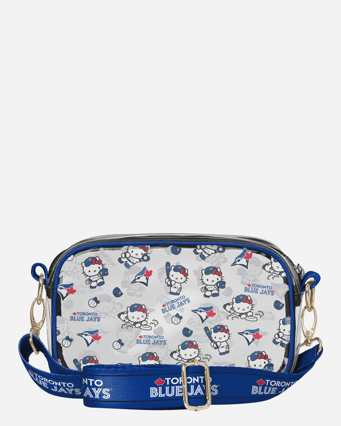 Toronto Blue Jays Hello Kitty® Clear Crossbody Bag FOCO - FOCO.com
