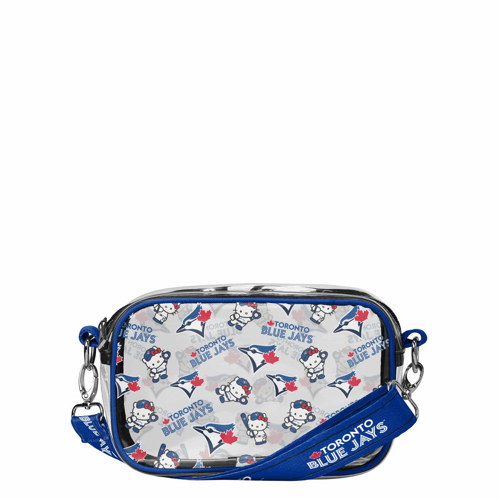 Toronto Blue Jays Hello Kitty® Clear Crossbody Bag FOCO - FOCO.com